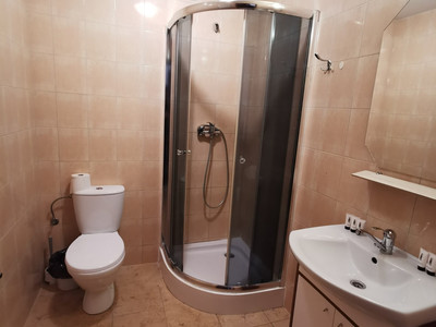 A bathroom in Leśne Zacisze