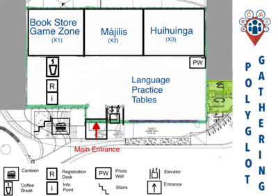 Map of building X